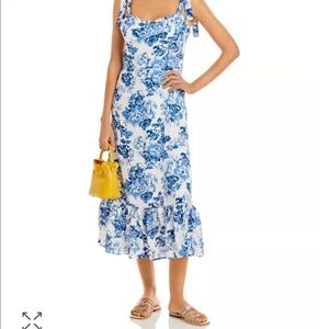 Toile de Jouy Sleeveless Dress